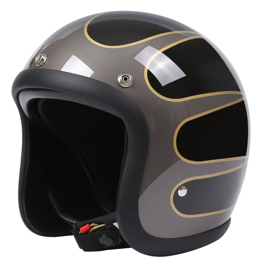 500TX Vintage Flame Helmet