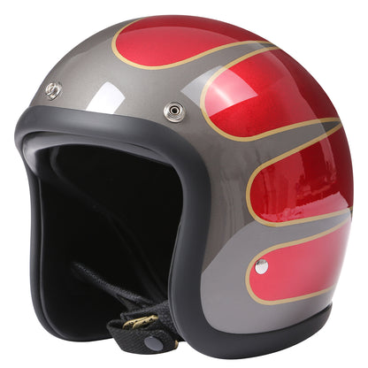 500TX Vintage Flame Helmet