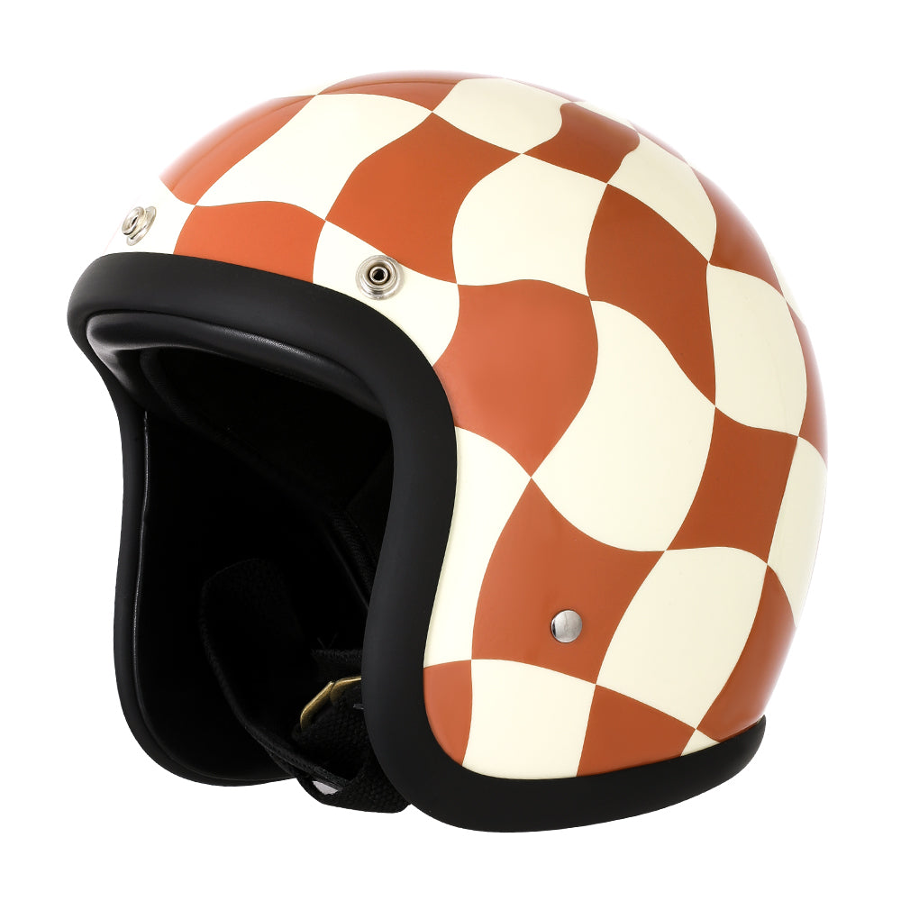 500TX Vintage Flame Helmet