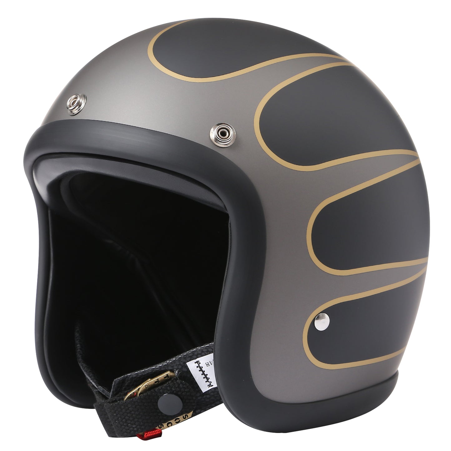 500TX Vintage Flame Helmet