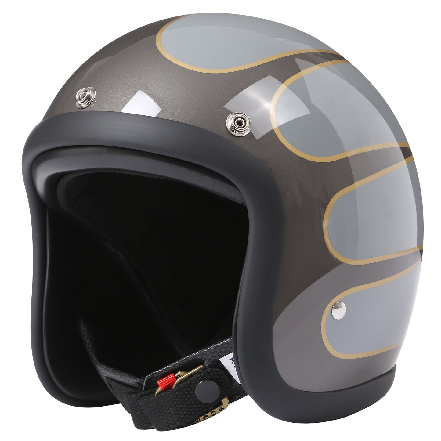 500TX Vintage Flame Helmet