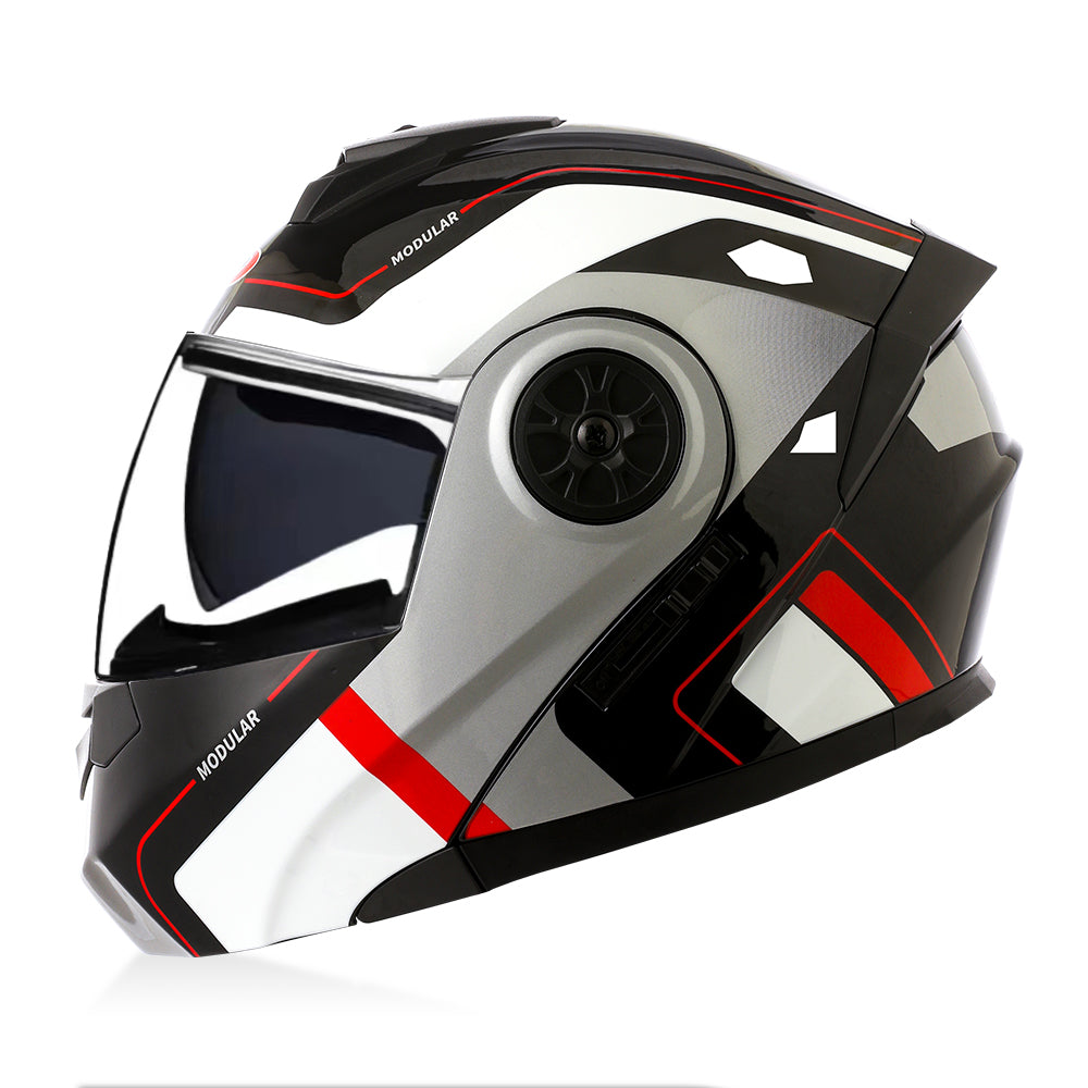 161 Modular Flip Up Motorcycle Helmet