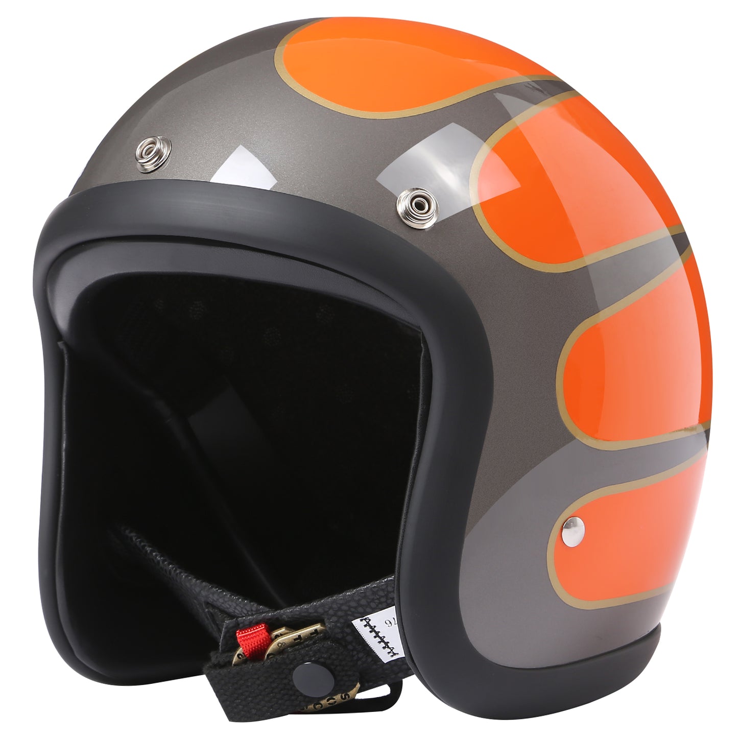 500TX Vintage Flame Helmet